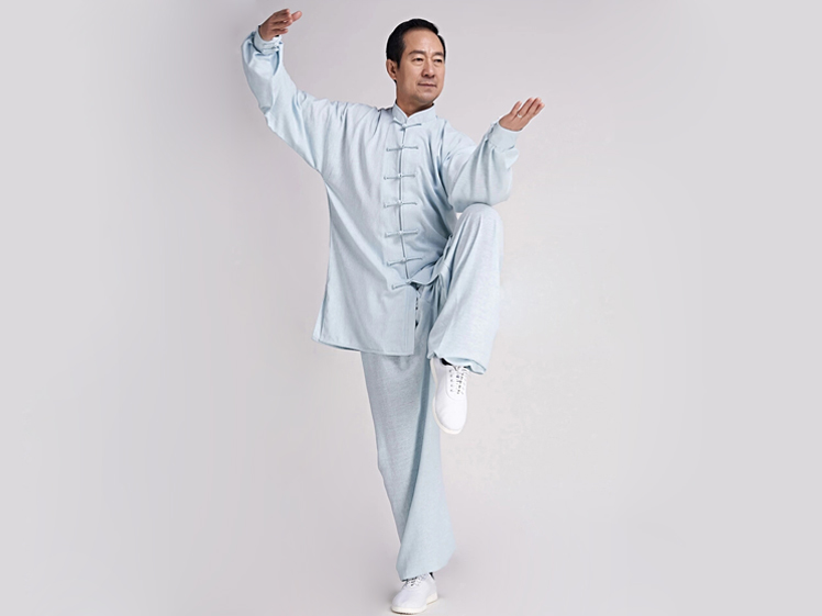 Tai Chi Clothing Long-sleeve Casual Style Linen Suit